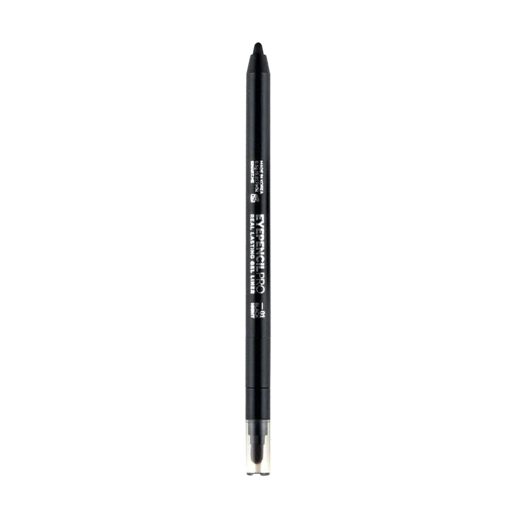 Олівець для очей Sinart Eyepencil Pro Real Lasting Gel Liner 01 Black Night, 0.5 г